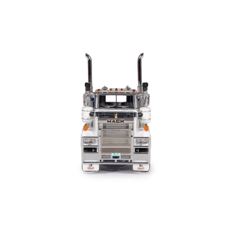 Drake Collectibles Z01715 - Mack Superliner Day Cab 6x4 Prime Mover Series 1 White Blue - Scale 1:50