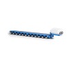 Drake Collectibles ZT09372 Scheuerle Low Loader Steerable Trailer Set Light Blue McAleese Style - Scale 1:50