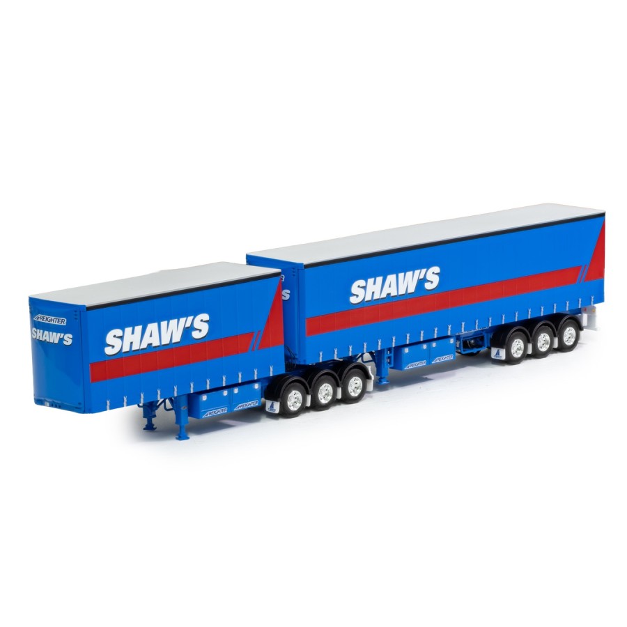 Drake ZT09352 - Australian Freighter T-Liner B Double Set Shaw's Darwin Transport - Scale 1:50
