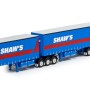 Drake ZT09352 - Australian Freighter T-Liner B Double Set Shaw's Darwin Transport - Scale 1:50
