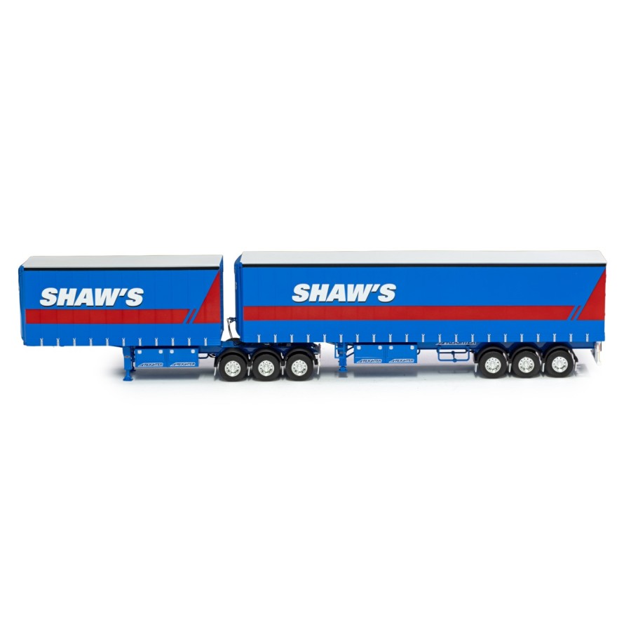 Drake ZT09352 - Australian Freighter T-Liner B Double Set Shaw's Darwin Transport - Scale 1:50