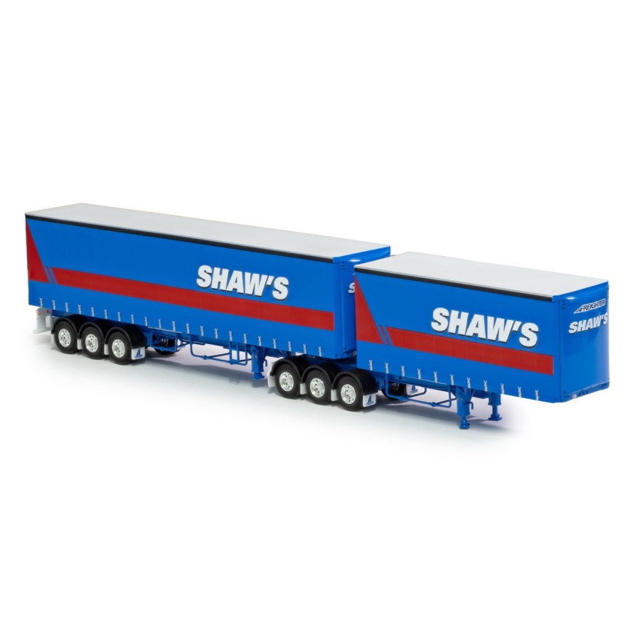 Drake ZT09352 - Australian Freighter T-Liner B Double Set Shaw's Darwin Transport - Scale 1:50