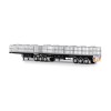 Drake ZT09362 AUSTRALIAN Freighter B Double Trailer Set Black - Scale 1:50
