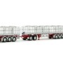 Drake ZT09366 Freighter Flat Top Triple Road Train Set Dawson's Haulage - Scale 1:50