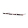 Drake ZT09379 Freighter Triple Flat Top Road Train Set & Dolly Red and White - Scale 1:50