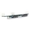 Drake ZT09382 AUSTRALIAN Freighter B Double Flat Top Trailer Set Hi-Quality Heavy Haulage - Scale 1:50