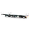 Drake ZT09382 AUSTRALIAN Freighter B Double Flat Top Trailer Set Hi-Quality Heavy Haulage - Scale 1:50