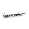 Drake ZT09382 AUSTRALIAN Freighter B Double Flat Top Trailer Set Hi-Quality Heavy Haulage - Scale 1:50