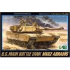 Tamiya T32592  - M1A2 Abrams Tank Plastic Model Kit - Scale 1:48