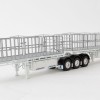 Drake ZT09124 AUSTRALIAN Maxitrans Freighter Flat Top B-Double Trailer Set White - Scale 1:50