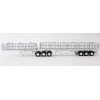 Drake ZT09124 AUSTRALIAN Maxitrans Freighter Flat Top B-Double Trailer Set White - Scale 1:50