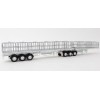 Drake ZT09124 AUSTRALIAN Maxitrans Freighter Flat Top B-Double Trailer Set White - Scale 1:50