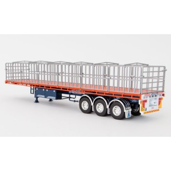 Drake ZT09131 AUSTRALIAN Maxitrans Freighter B Double Trailer Set Drake Trailers - Scale 1:50