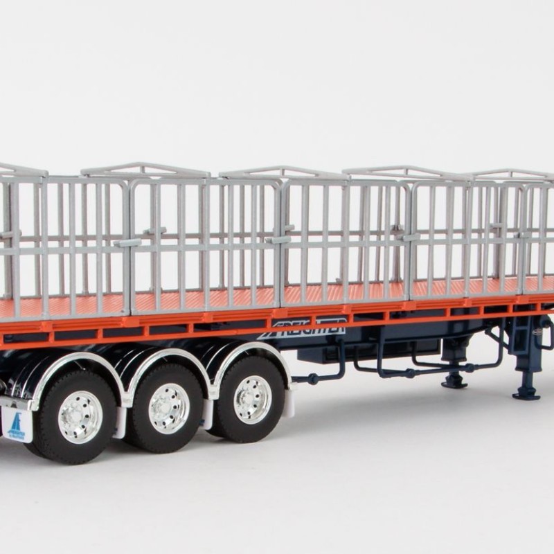 Drake ZT09131 AUSTRALIAN Maxitrans Freighter B Double Trailer Set Drake Trailers - Scale 1:50