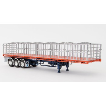 Drake ZT09131 AUSTRALIAN Freighter B Double Trailer Set Drake Trailers - Scale 1:50