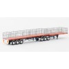 Drake ZT09131 AUSTRALIAN Maxitrans Freighter B Double Trailer Set Drake Trailers - Scale 1:50