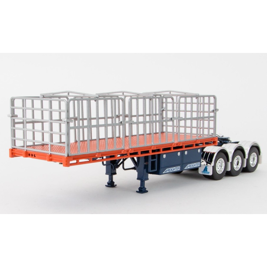 Drake ZT09131 AUSTRALIAN Maxitrans Freighter B Double Trailer Set Drake Trailers - Scale 1:50