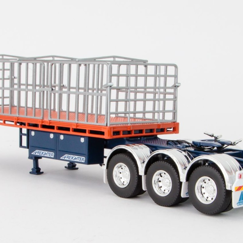Drake ZT09131 AUSTRALIAN Maxitrans Freighter B Double Trailer Set Drake Trailers - Scale 1:50