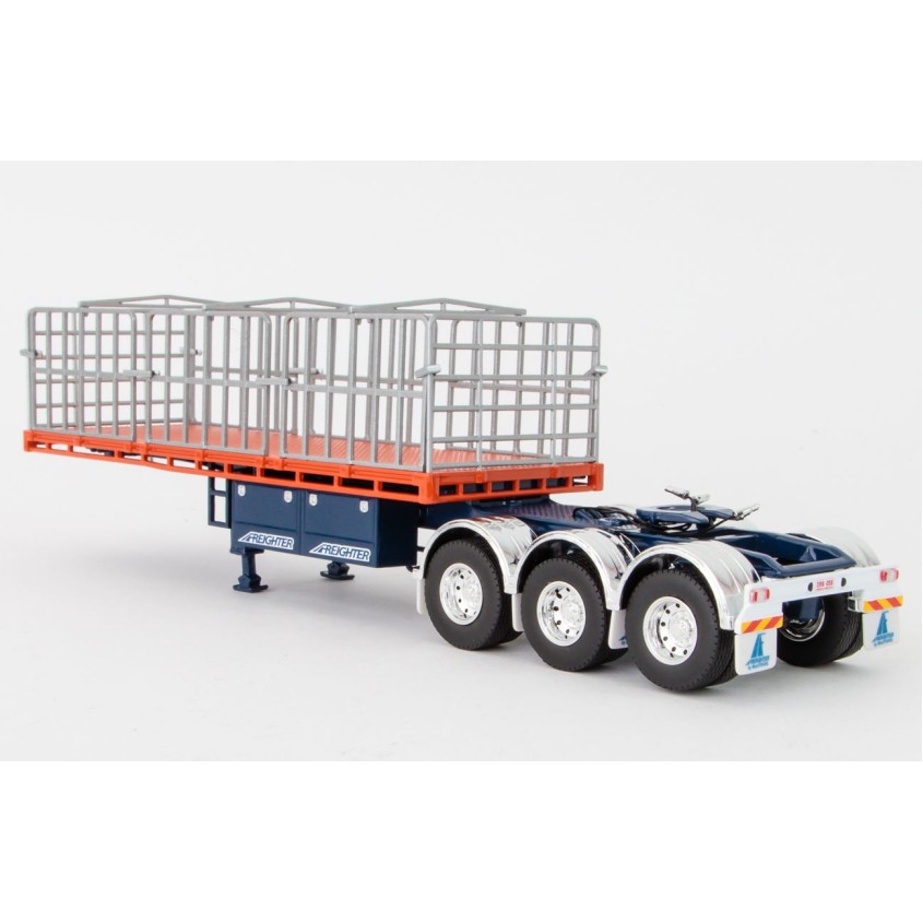 Drake ZT09131 AUSTRALIAN Maxitrans Freighter B Double Trailer Set Drake Trailers - Scale 1:50