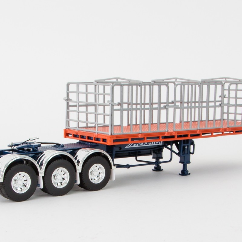 Drake ZT09131 AUSTRALIAN Maxitrans Freighter B Double Trailer Set Drake Trailers - Scale 1:50