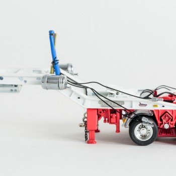 Drake ZT09168 - Australian Drake 2x8 Dolly Red and White - Scale 1:50