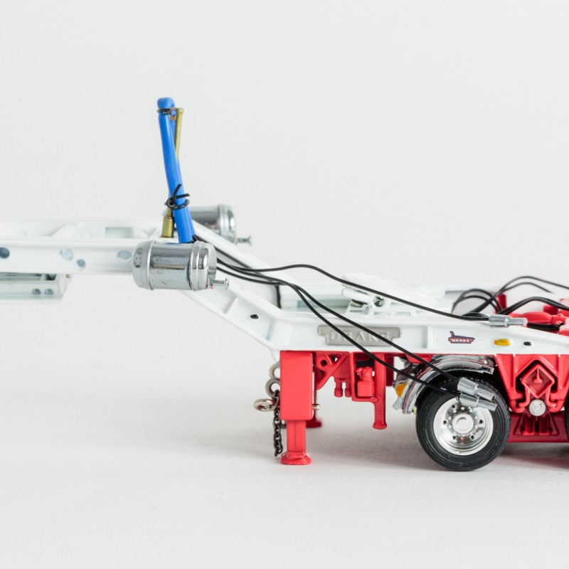 Drake ZT09168 - Australian Drake 2x8 Dolly Red and White - Scale 1:50