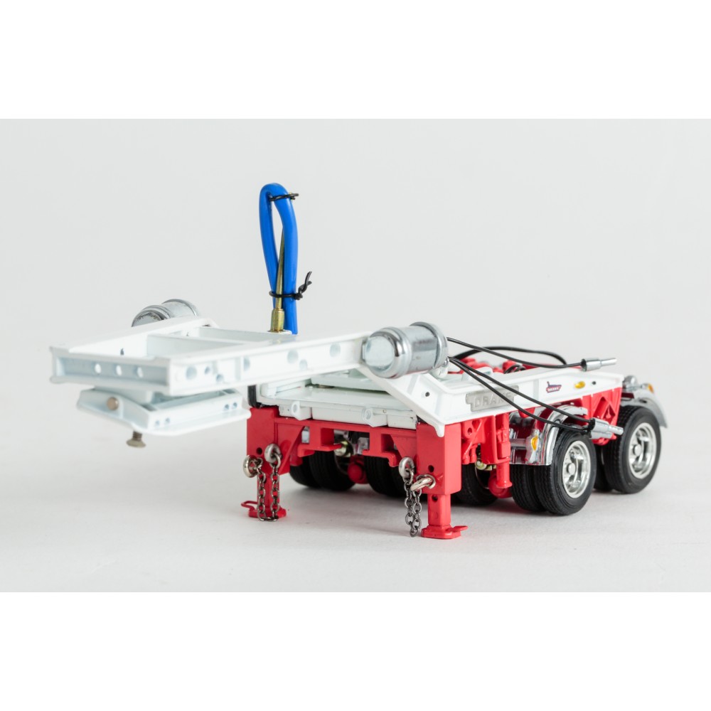 Drake ZT09168 - Australian Drake 2x8 Dolly Red and White - Scale 1:50