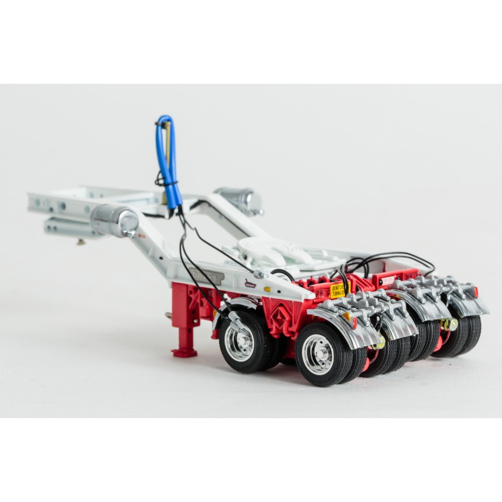 Drake ZT09168 - Australian Drake 2x8 Dolly Red and White - Scale 1:50