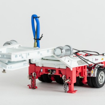 Drake ZT09168 - Australian Drake 2x8 Dolly Red and White - Scale 1:50