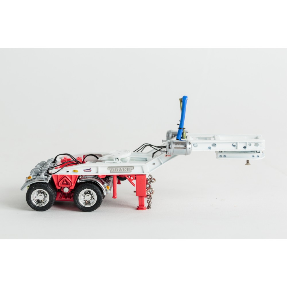 Drake ZT09168 - Australian Drake 2x8 Dolly Red and White - Scale 1:50