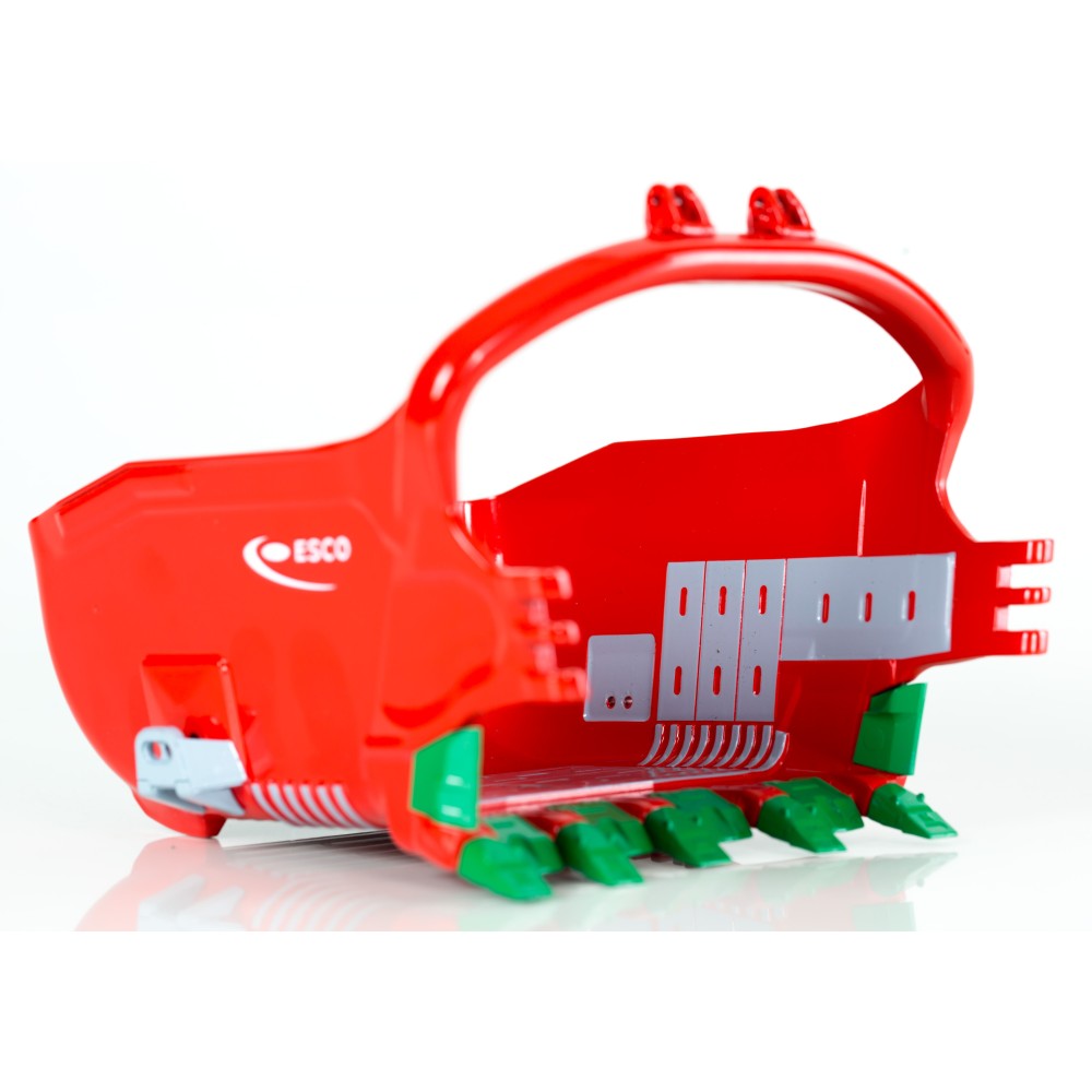 Drake ZWBR001 Australian Load ESCO 155 Cubic Yard ProFill Dragline Bucket RED Scale 1:50