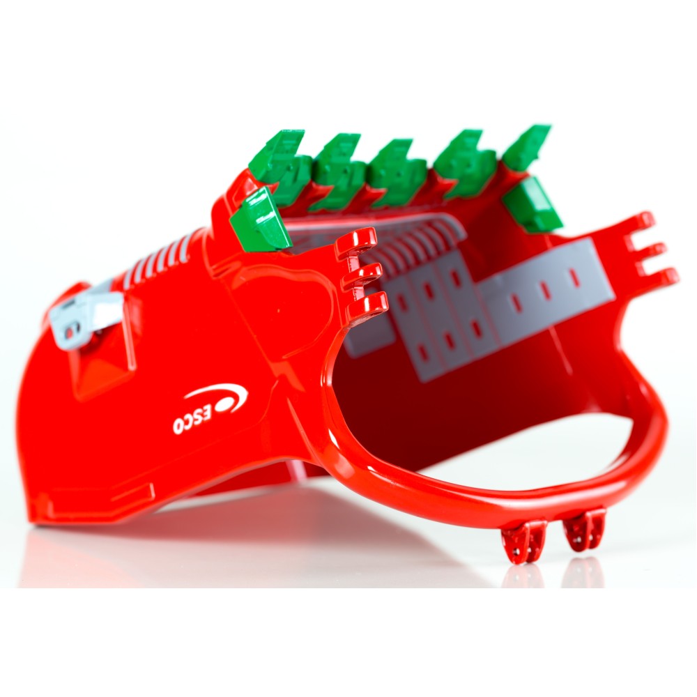 Drake ZWBR001 Australian Load ESCO 155 Cubic Yard ProFill Dragline Bucket RED Scale 1:50