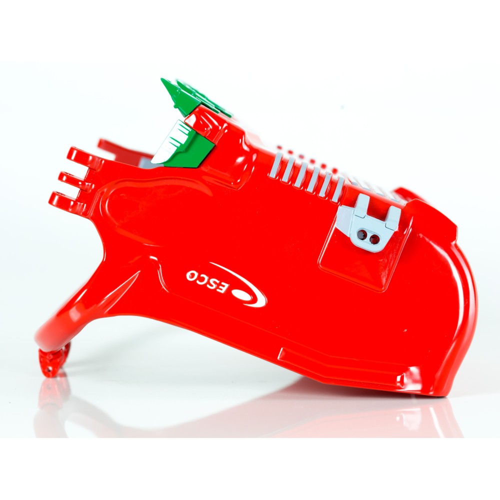 Drake ZWBR001 Australian Load ESCO 155 Cubic Yard ProFill Dragline Bucket RED Scale 1:50