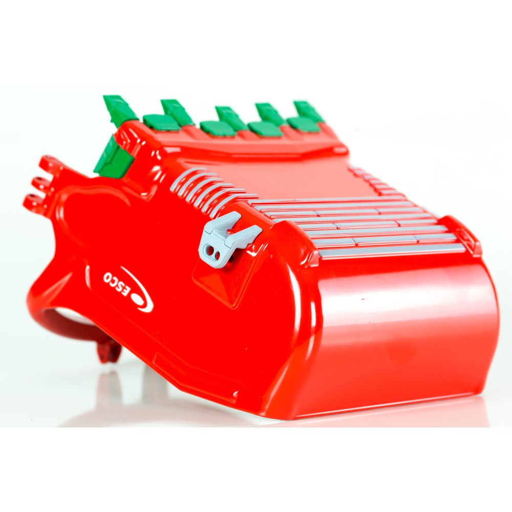 Drake ZWBR001 Australian Load ESCO 155 Cubic Yard ProFill Dragline Bucket RED Scale 1:50