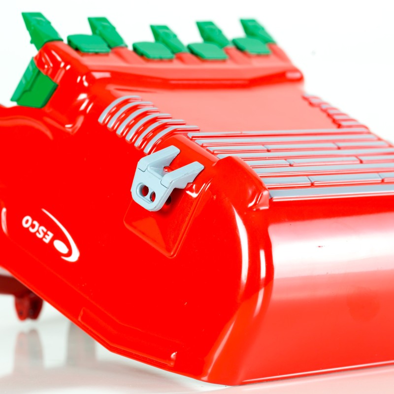 Drake ZWBR001 Australian Load ESCO 155 Cubic Yard ProFill Dragline Bucket RED Scale 1:50