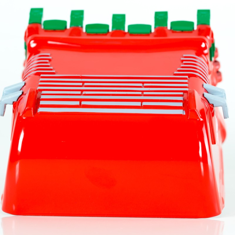 Drake ZWBR001 Australian Load ESCO 155 Cubic Yard ProFill Dragline Bucket RED Scale 1:50