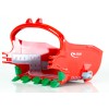 Drake ZWBR001 Australian Load ESCO 155 Cubic Yard ProFill Dragline Bucket RED Scale 1:50