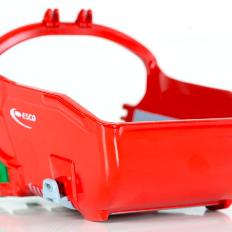 Drake ZWBR001 Australian Load ESCO 155 Cubic Yard ProFill Dragline Bucket RED Scale 1:50