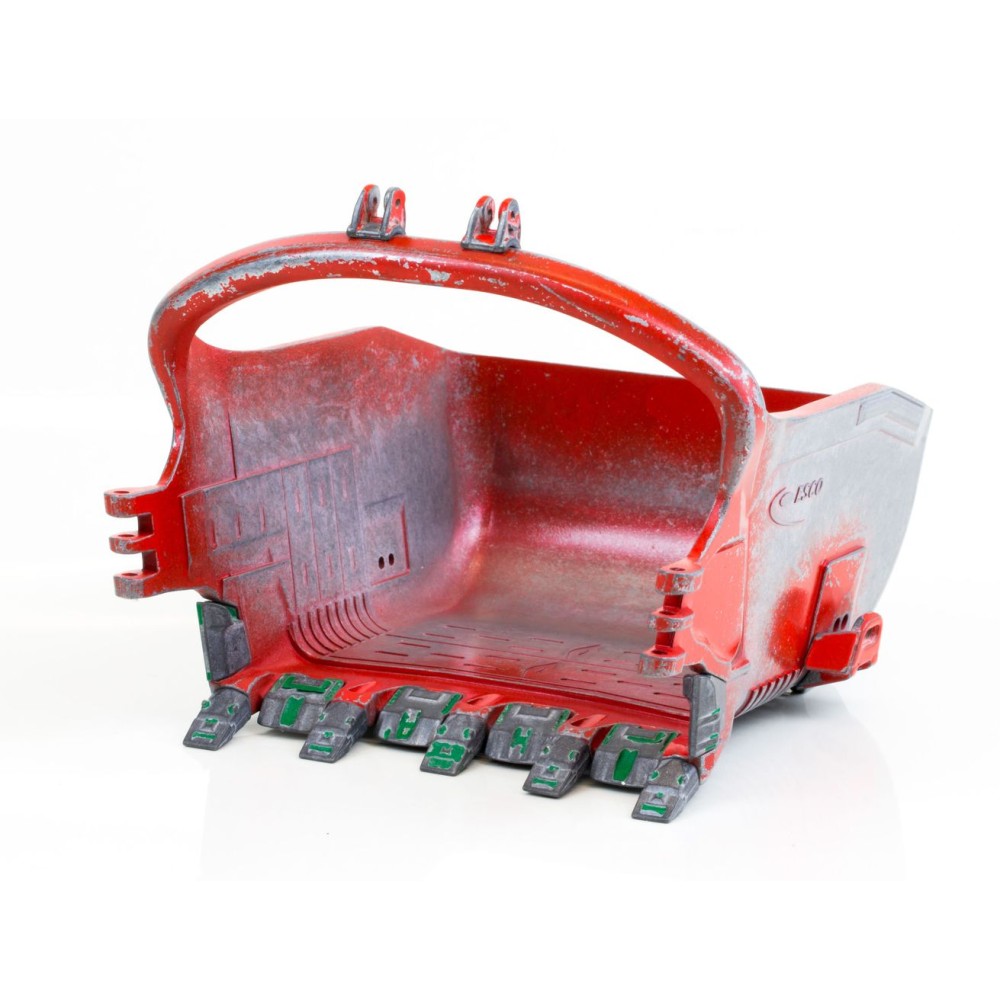 Drake ZWBR001 Australian Load ESCO 155 Cubic Yard ProFill Dragline Bucket Worn Scale 1:50