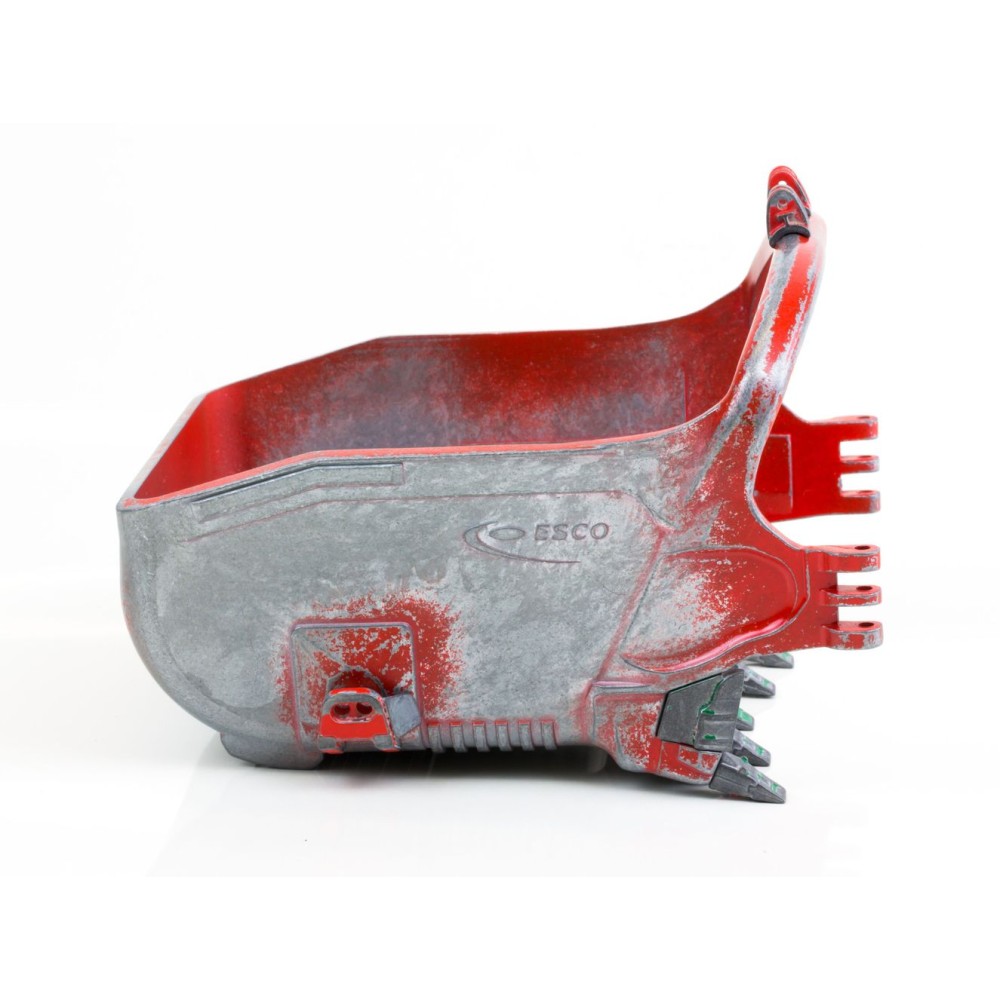 Drake ZWBR001 Australian Load ESCO 155 Cubic Yard ProFill Dragline Bucket Worn Scale 1:50