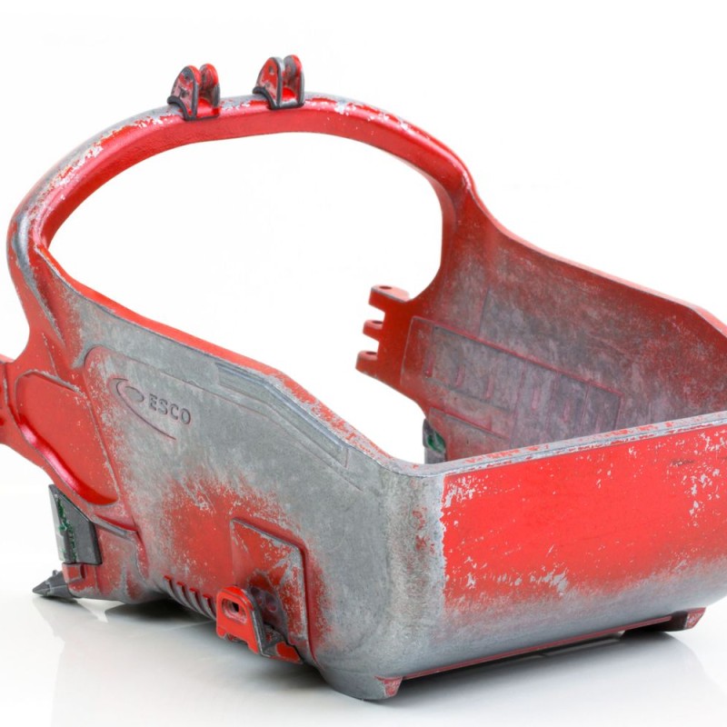 Drake ZWBR001 Australian Load ESCO 155 Cubic Yard ProFill Dragline Bucket Worn Scale 1:50