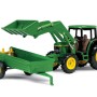 Ertl 15488P - John Deere 6210 Tractor with Frontloader and Manure Spreader - Scale 1:32