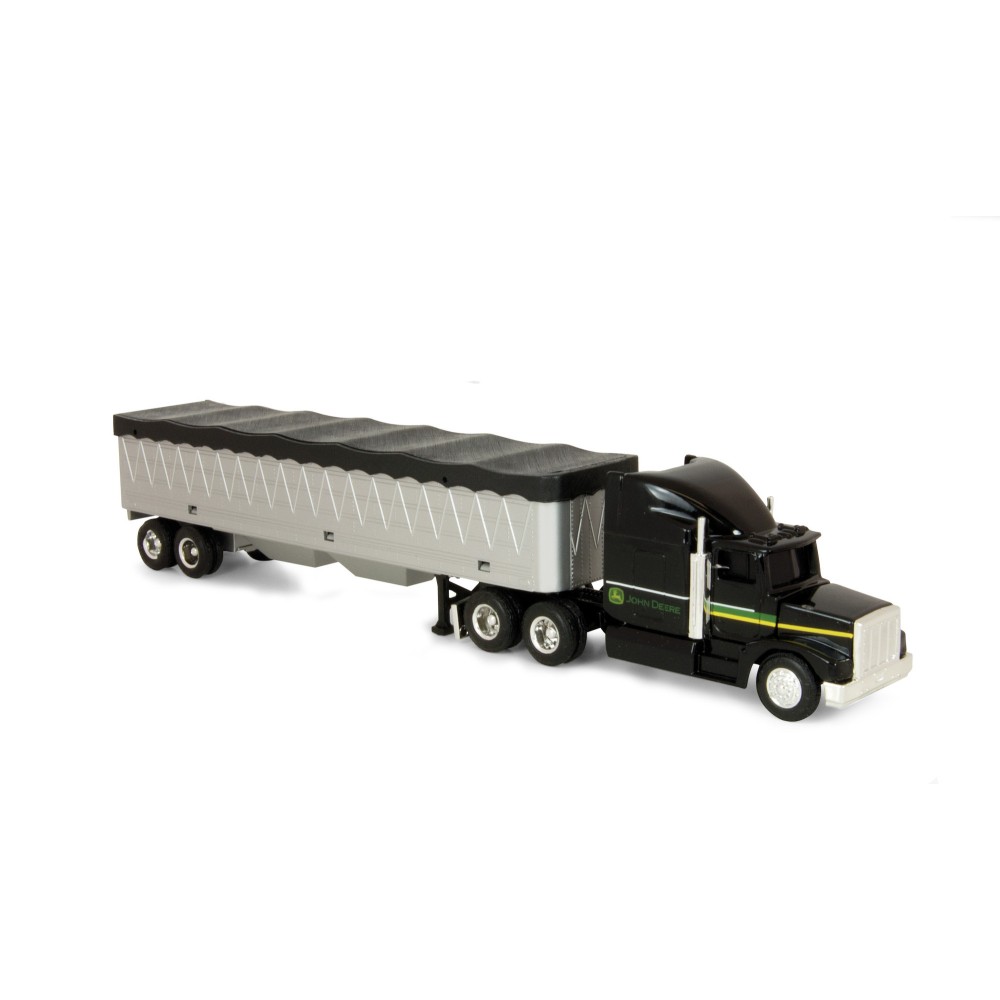 Ertl 15978 - John Deere Semi Truck with Grain Hauler Trailer