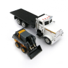 Ertl 45474 - Peterbilt 367 Truck and John Deere 320e Skid Steer Loader - Scale 1:64