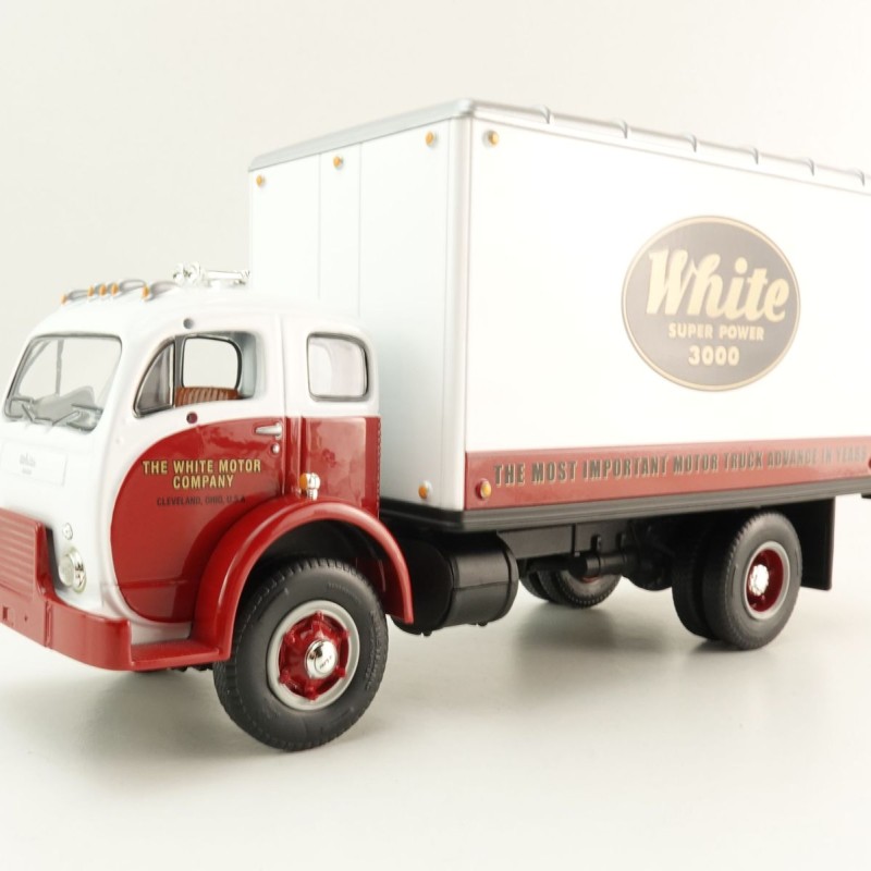 First Gear 10-4084 White Super Power 1953 White 3000 Delivery Van - Scale 1:34