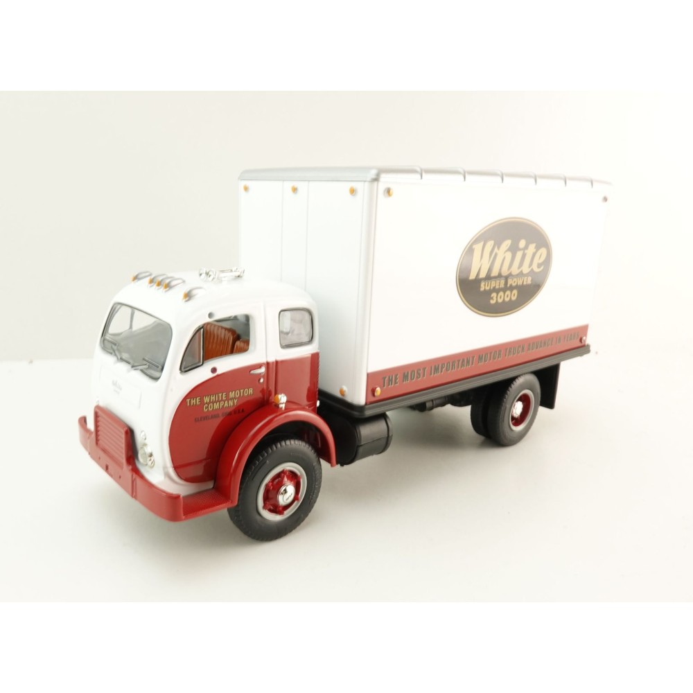 First Gear 10-4084 White Super Power 1953 White 3000 Delivery Van - Scale 1:34