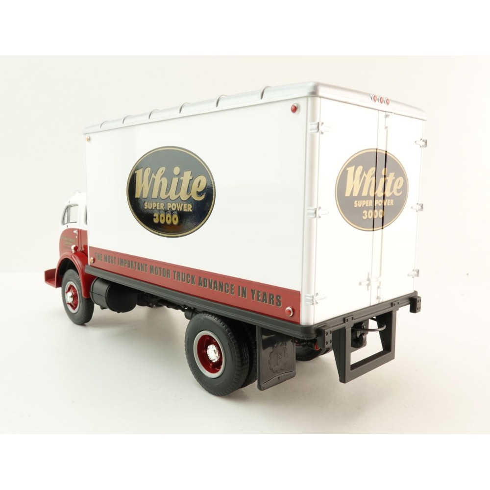 First Gear 10-4084 White Super Power 1953 White 3000 Delivery Van - Scale 1:34