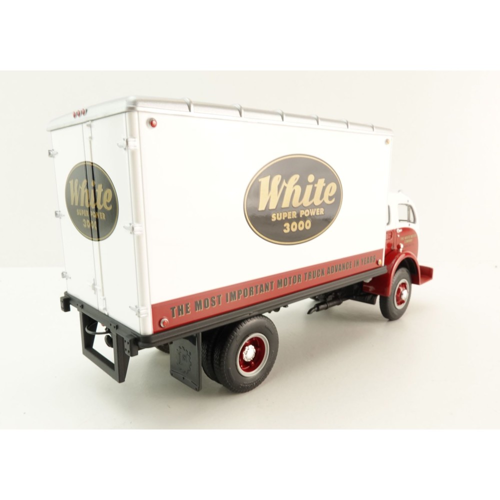First Gear 10-4084 White Super Power 1953 White 3000 Delivery Van - Scale 1:34