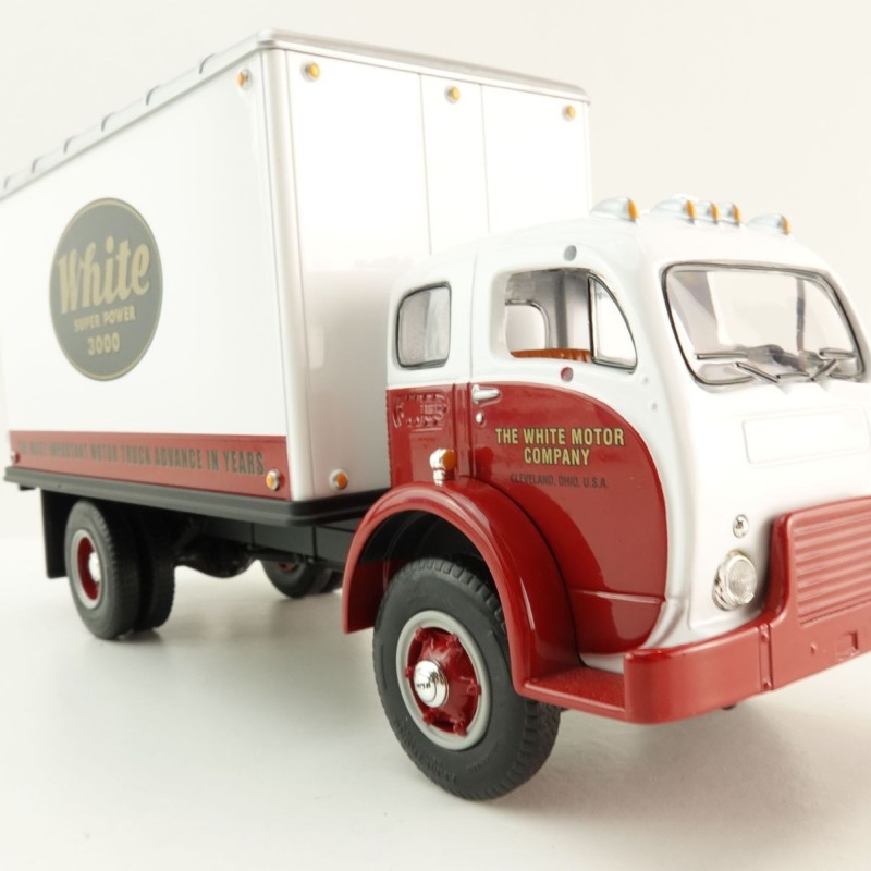 First Gear 10-4084 White Super Power 1953 White 3000 Delivery Van - Scale 1:34