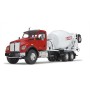 First Gear 10-4324 Kenworth T880S in Red with McNeilus Standard Mixer in White  - Scale 1:34